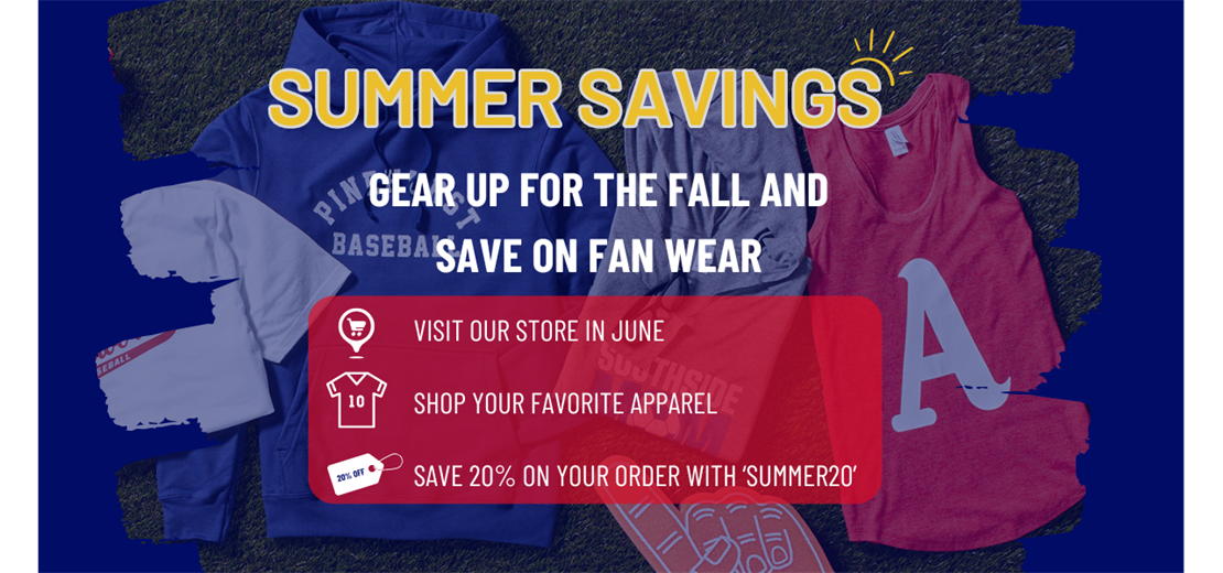 Summer Savings Deals for LKN Fan Wear