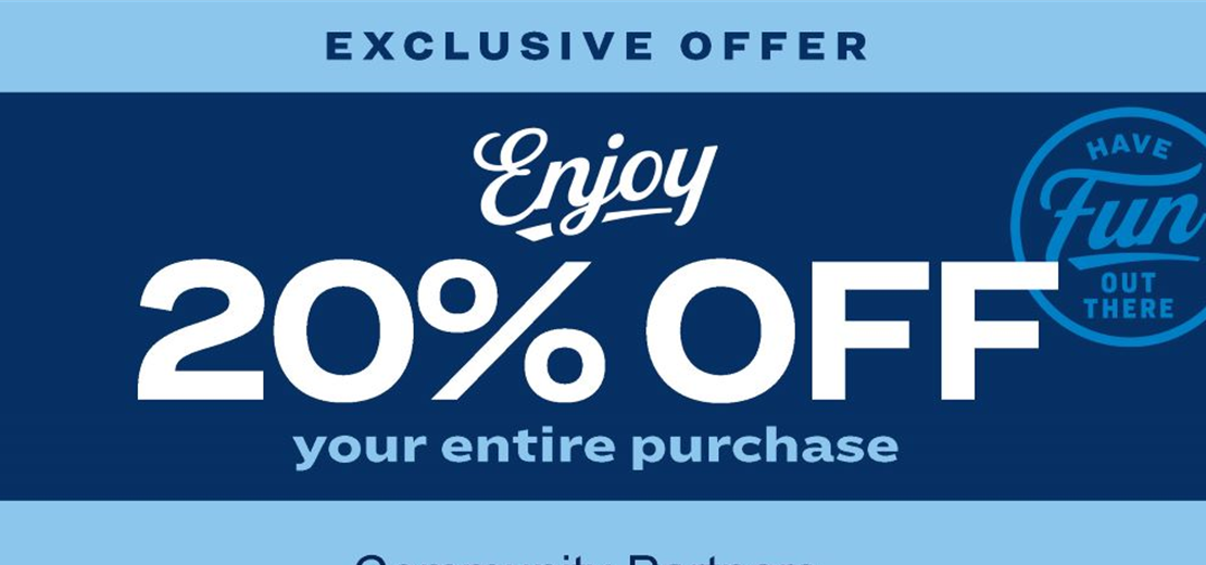 Offer Extended! Additional Academy Sports + Outdoors 20% Off Promo THIS WEEKEND!