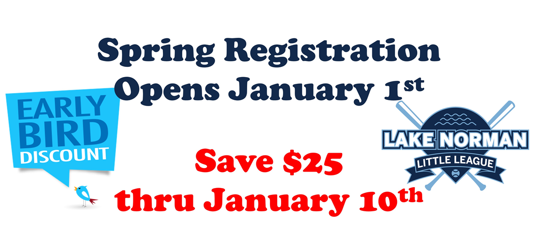 Spring Registration Opens January 1st