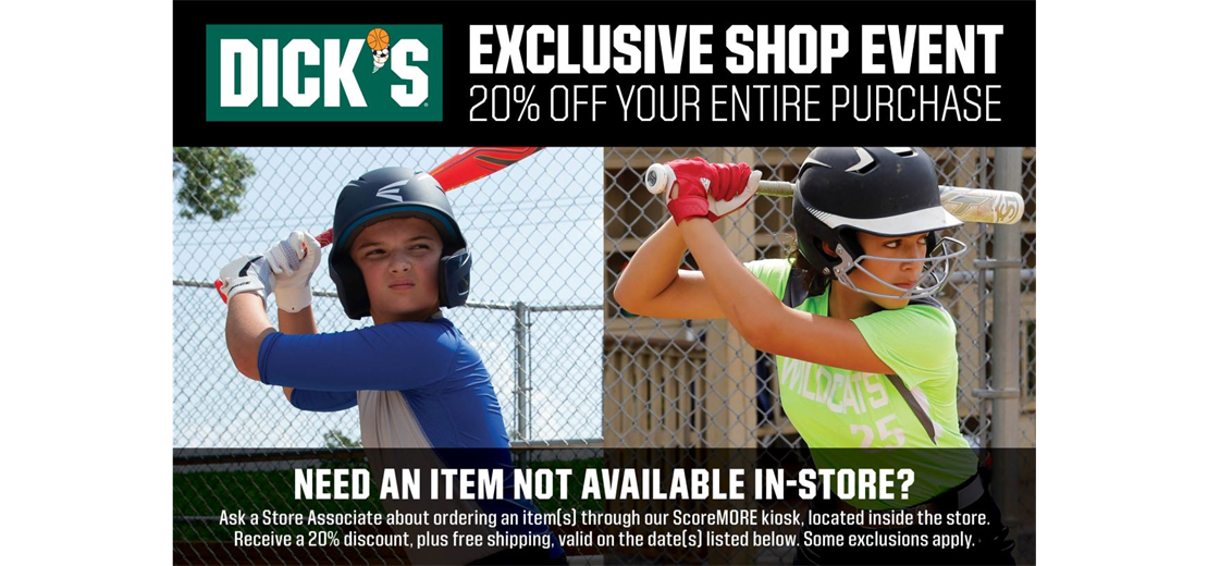 Exclusive Shop Event @ Dick's Sporting Goods