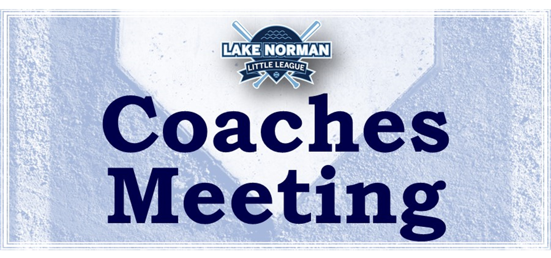 Spring Coaches Meeting - Tuesday Feb 18